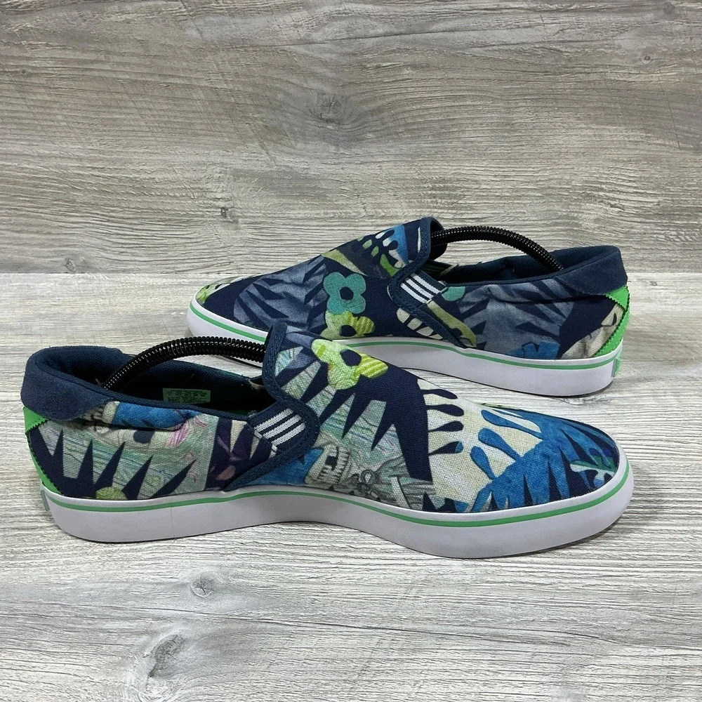 Adidas X Gonz Ghost Slip On Blue Skate Sneakers Shoes Size 11 Men's RARE